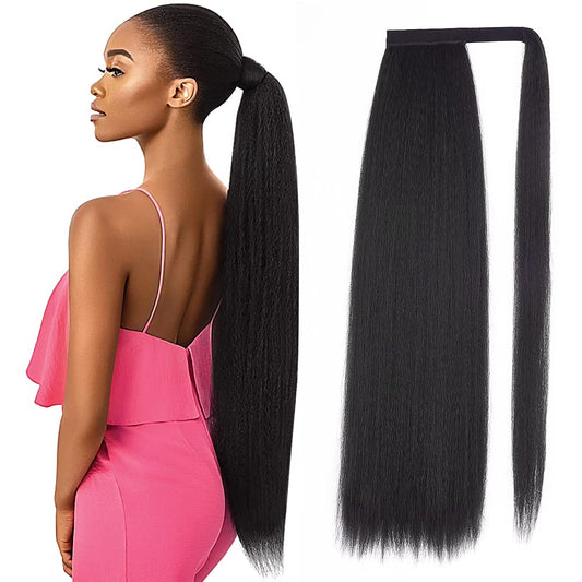 Ponytails Yaki Straight